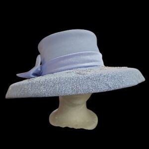 Nina Massini Lavender Bow Hat, 22 Inch